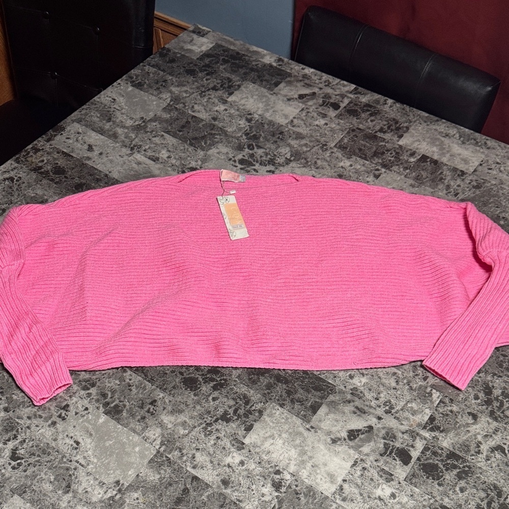 Elegant Pink Women's Sweater